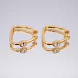 Queen Opulence Hoops | 18ct Gold
