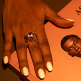 The Royal Intersect Gala Amethyst Ring | 18ct Gold