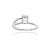 Merging Paths Diamond 2 Carat Ring | 18ct White Gold