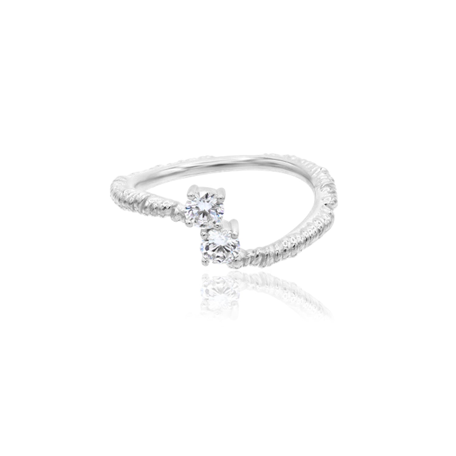 Biosu Biosu Diamond 1 carat Engagement Ring 18ct White Gold klgjewellery