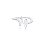 Two Souls, One Love Diamond Ring | 18ct Gold