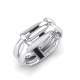 Love You To The Bone Ring | 18ct White Gold