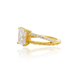 Merging Paths Diamond 2 Carat Ring | 18ct Gold