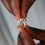 Love You To The Bone Ring | 18ct White Gold