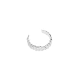 Braided Life Earring Cuff | 18ct White Gold